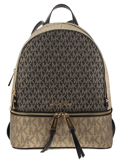 rhea michael kors backpack medium